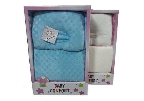 Couverture + Oreiller Coussin Baby Confort SPAIN pour Enfants Bleu, High Quality au meilleur prix au Maroc
