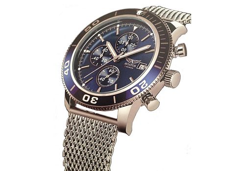 Montre Aviator Mesh AVW2070G302 - Argenté au meilleur prix au Maroc