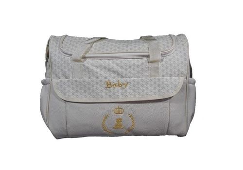 Pack bébé : Baby Sac à langer en Cuir - 3X1 pièces - Beige au meilleur prix au Maroc