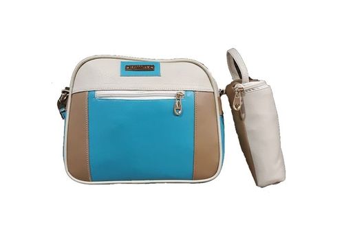 Pack bébé : Sac à langer 3 pièces - Bleu au meilleur prix au Maroc