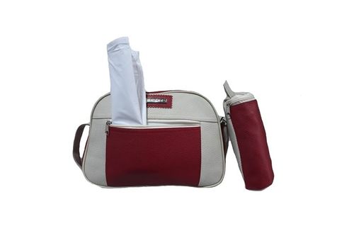 Pack bébé : Sac à langer 4 pièces Bébé - Grenat au meilleur prix au Maroc