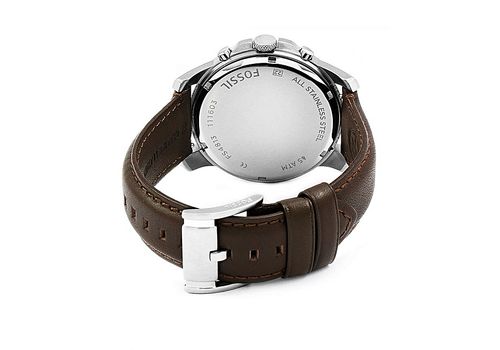 Coffret Montre Grant Chronographe + Bracelet en cuir tressé - Marron au meilleur prix au Maroc