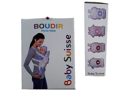 Porte bébé Baby Suisse enfants - Blanc : de 1 à 9 kg au meilleur prix au Maroc