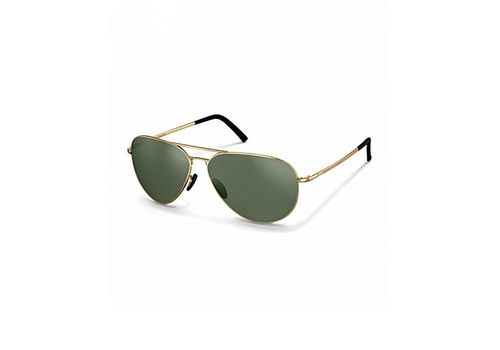 Lunettes de soleil polarisées Aviator Porsche Design P8508-A - Doré au meilleur prix au Maroc