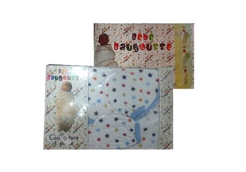 Couverture d?'?emmaillotage BabyBaugousse pour nouveau né - 3 X 1 - Coloré au meilleur prix au Maroc