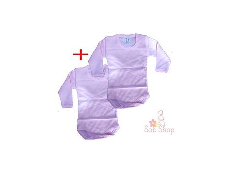Bébé Lux Lot de 2 bodys bébé - Rose - High Quality au meilleur prix au Maroc