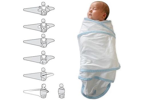 Couverture emmailloteur miracle Ruban Bleu au meilleur prix au Maroc