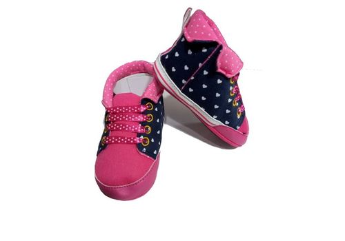 Chaussures de luxe bébé - hiver premiers pas - Rose au meilleur prix au Maroc