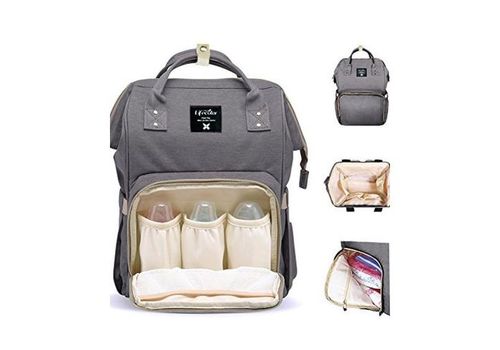Sac À Dos Maman Multi-fonction Imperméable - Gris au meilleur prix au Maroc