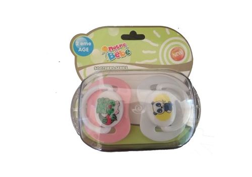 Pack 2 SUCETTES 6-18M PURE - Blanc & Rose au meilleur prix au Maroc