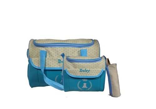 Baby Pack bébé : Baby Sac à langer 3 pièces - Bleu au meilleur prix au Maroc