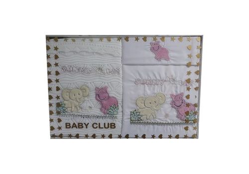 Baby Bear - Couverture pour bébé 2X1 Pieces Multifunctionel - Rose au meilleur prix au Maroc