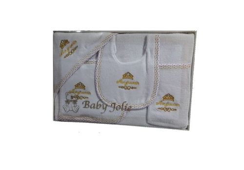 Pack bébé - 4X1 Peignoir +Serviette + bavoir+ Brosse douce Multifunctionel - Jaune au meilleur prix au Maroc