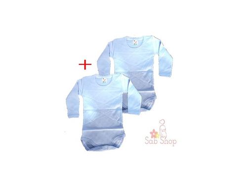 Bébé Lux Lot de 2 bodys bébé - Bleu - High Quality au meilleur prix au Maroc