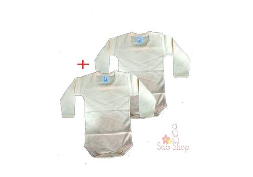Bébé Lux Lot de 2 bodys bébé - Jaune - High Quality au meilleur prix au Maroc