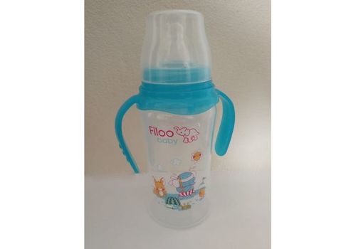 Biberon silicone Bleu 250ml au meilleur prix au Maroc