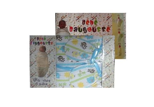 Couverture d?'?emmaillotage BabyBaugousse pour nouveau né - 3 X 1 - Coloré au meilleur prix au Maroc