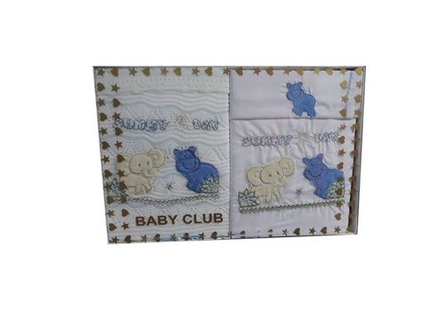 Baby Bear - Couverture pour bébé 2X1 Pieces Multifunctionel - Bleu au meilleur prix au Maroc