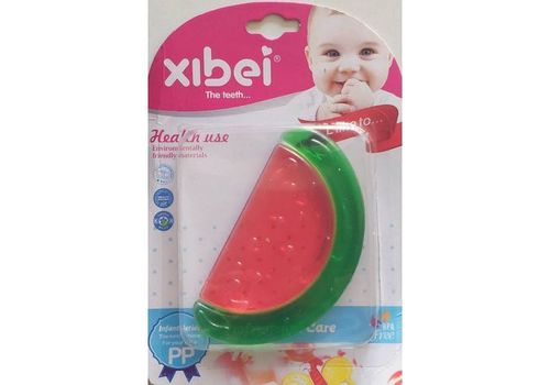 ANNEAU DE DENTITION PASTÈQUE ROUGE XIBEI au meilleur prix au Maroc