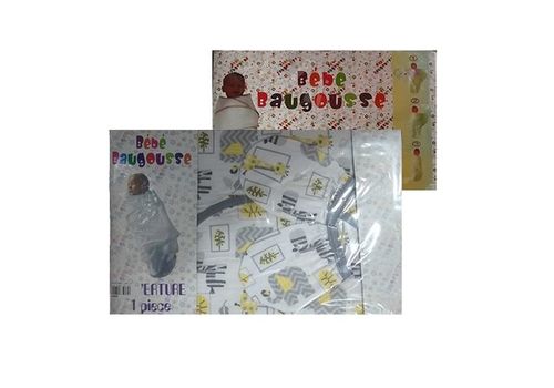 Couverture d?'?emmaillotage BabyBaugousse pour nouveau né - 3 X 1 - Coloré au meilleur prix au Maroc