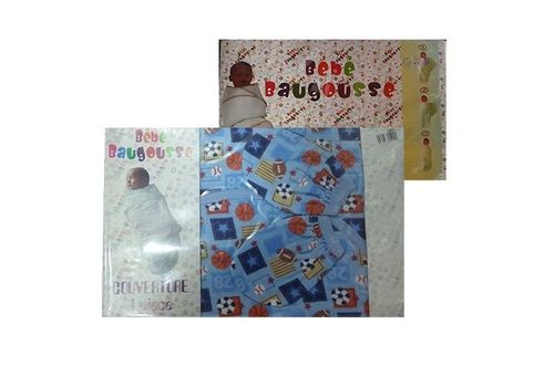 Couverture d?'?emmaillotage BabyBaugousse pour nouveau né - 3 X 1 - Bleu au meilleur prix au Maroc