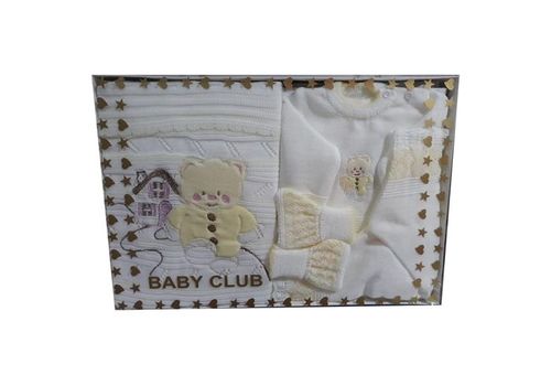 Pack bébé - Babyclub Couverture + Ensemble bébé 2X1 Multifunctionel - Jaune au meilleur prix au Maroc