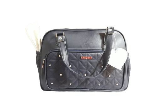 Pack My Baby : Sac à langer en Cuir 4 pièces - Bleu Marine au meilleur prix au Maroc