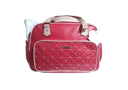 Pack My Baby : Sac à langer en Cuir 4 pièces - Rose au meilleur prix au Maroc
