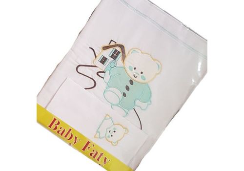 Drap housse et oreiller en coton pour lit bébé au meilleur prix au Maroc