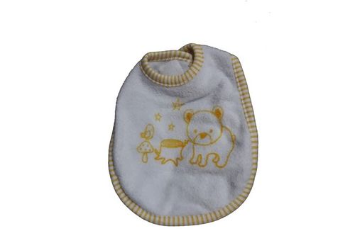 Bavoir de luxe Pour Bébé - Jaune au meilleur prix au Maroc