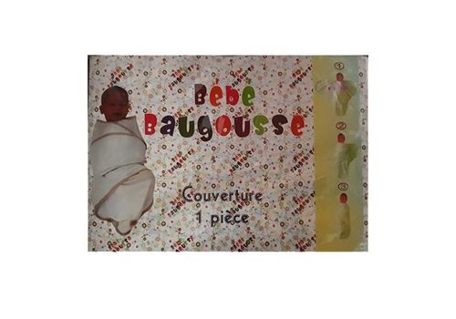 Couverture d?'?emmaillotage BabyBaugousse pour nouveau né - 3 X 1 - Bleu au meilleur prix au Maroc
