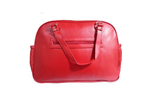 Pack My Baby : Sac à langer en Cuir 4 pièces - Rouge au meilleur prix au Maroc