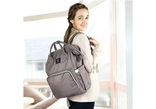 Sac À Dos Maman Multi-fonction Imperméable - Gris au meilleur prix au Maroc