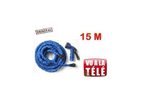 Tuyau Extensible Magic Hose 15M Bleu au meilleur prix au Maroc