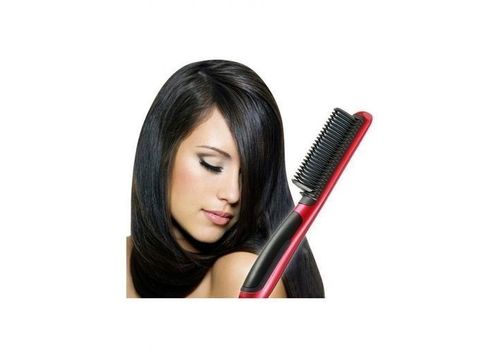 Lisseur cheveux brosse peigne Straightner ORIGINALE ET PROFESSIONNELLE au meilleur prix au Maroc