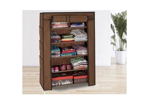 Armoire de chaussure 5 étages - MARRON au meilleur prix au Maroc