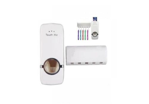 Distributeur Dentifrice Touch Me plus Porte Brosses À Dents au meilleur prix au Maroc