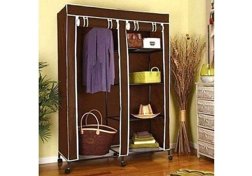 Armoire de Vêtements - MARRON au meilleur prix au Maroc