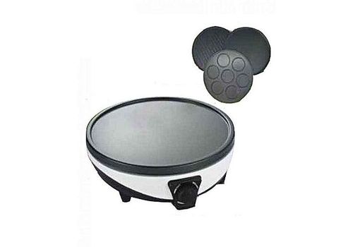 CREPIERE ELECTRIQUE 3EN1 DIAMETRE 30CM au meilleur prix au Maroc