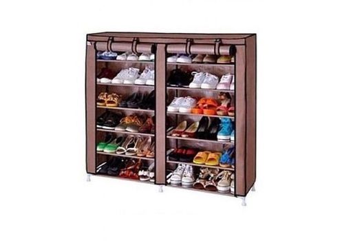 Armoire de Chaussures 12 étages MARRON au meilleur prix au Maroc