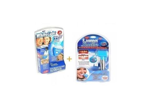 Pack Kit de Blanchiment dentaire - Blanchisseur de Dents + Luma Smile au meilleur prix au Maroc