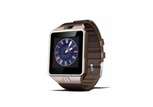 SMART Watch Montre Bluetooth & Carte SIM - Gold au meilleur prix au Maroc