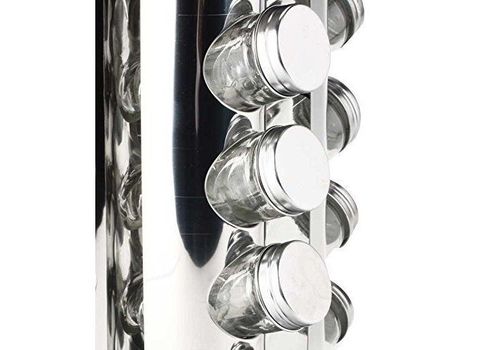 Présentoir à épices 16 Pots support inoxydable au meilleur prix au Maroc