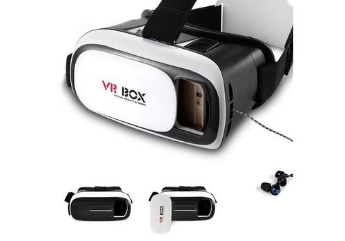 Super VR BOX Lunettes 3D Réalité Virtuelle Case VR BOX Pour Tous mobiles Top vente au meilleur prix au Maroc