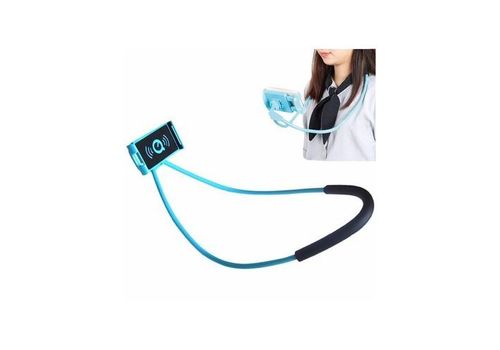 Support ajustable pour telephone et tablette -Bleu au meilleur prix au Maroc