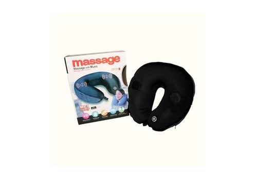 Oreiller Massage Avec Haut-Parleur MP3-NOIR au meilleur prix au Maroc