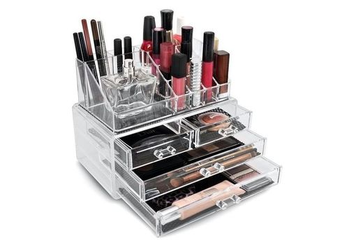 Organisateur Acrylique De Maquillage Avec Des Tiroirs au meilleur prix au Maroc