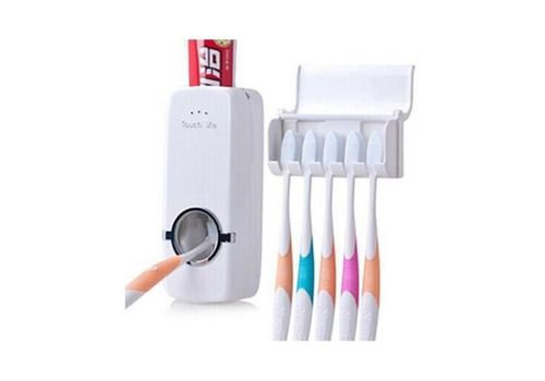 Distributeur Dentifrice Touch Me plus Porte Brosses À Dents au meilleur prix au Maroc