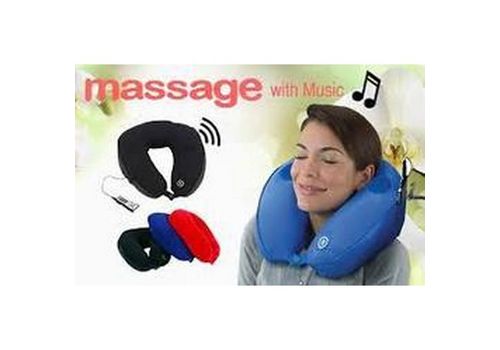 Oreiller Massage Avec Haut-Parleur MP3-NOIR au meilleur prix au Maroc