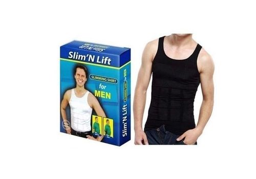 Débardeur Gainant Amincissant Pour Homme - Black au meilleur prix au Maroc